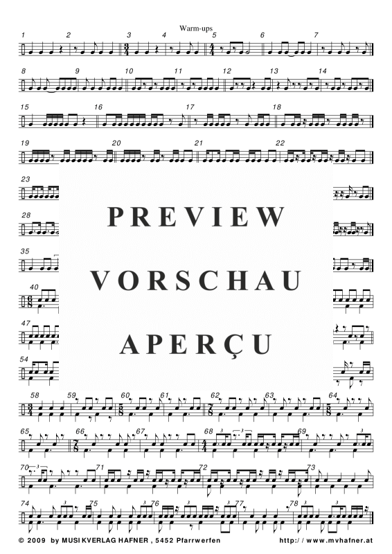 Product gallery: Page 9 of 11 Warm-ups Einspielübungen, , (large wind orchestra)