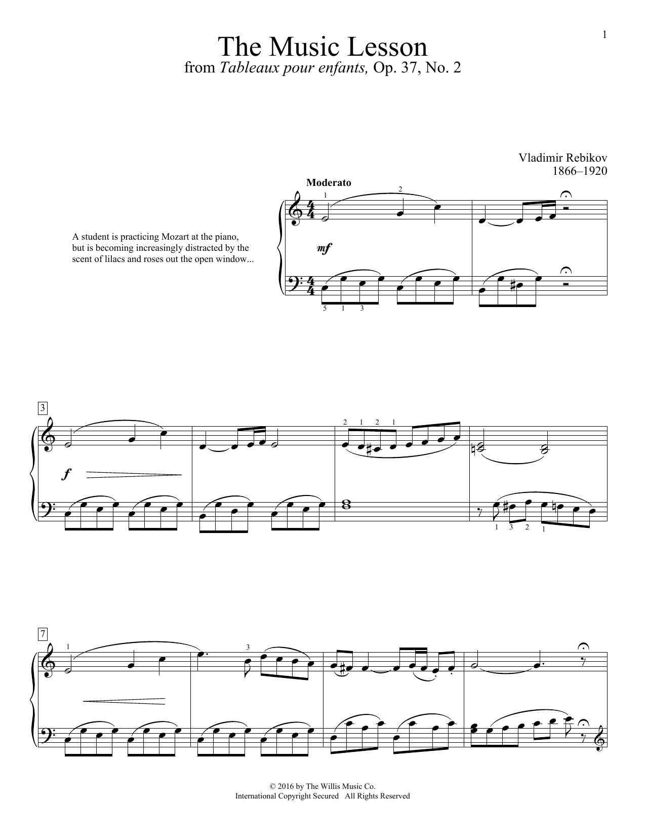 Produktbild zu: The Music Lesson