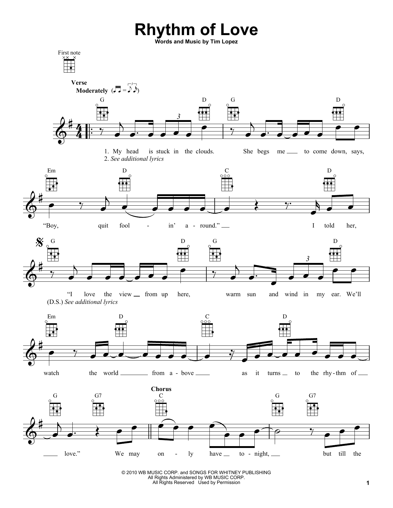 Product gallery: Page 1 of 1 Rhythm Of Love, Plain White T's