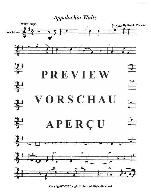 Produktgalerie: Seite 11 von 11 Appalachia Waltz, , Blechbläser Quintett