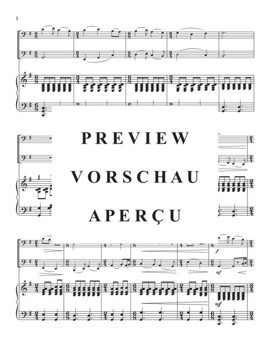 Product gallery: Page 4 of 21 Every Day an Alleluia , , (Trio for 2x tuba + piano)