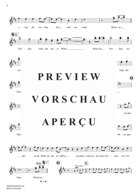 Product gallery: Page 3 of 4 Hoch Im Norden, Santiano, Alto Saxophone