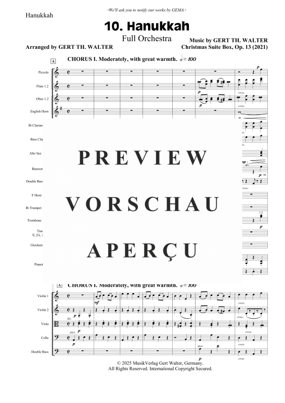 gallery: Hanukkah, , Sinfonie Orchester