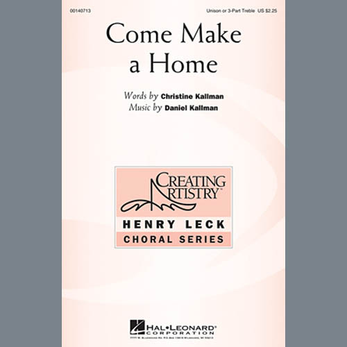 cover: Come Make A Home, Daniel Kallman