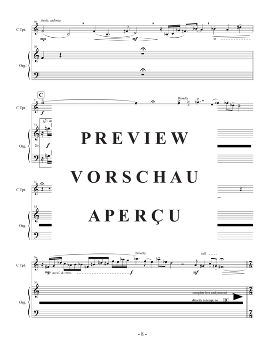 Produktgalerie: Seite 11 von 21 Liturgical Impressions , , (Trompete in C und Orgel)