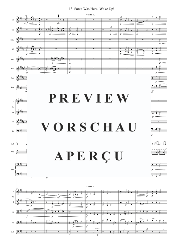 Produktgalerie: Seite 7 von 11 Santa Was Here! Wake Up!, , Sinfonie Orchester