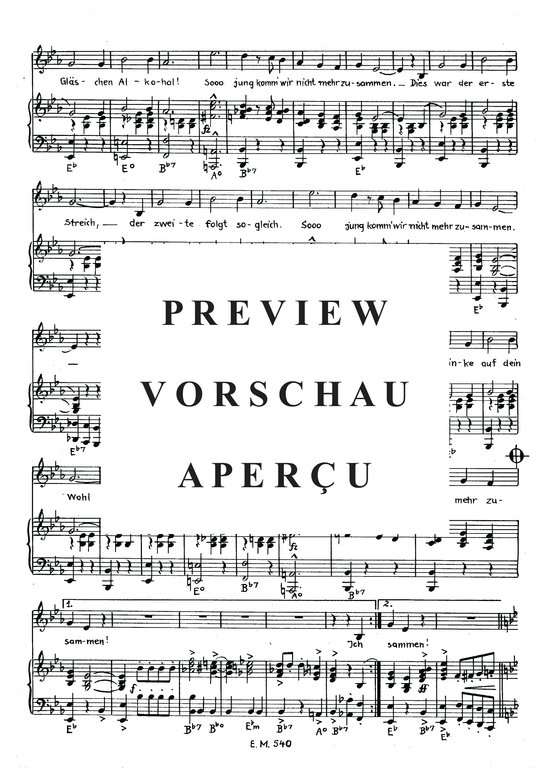 gallery: Ich trinke auf Dein Wohl, ein Prosit der Gemütlichkeit , , (Klavier + Gesang)