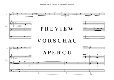 Product gallery: Page 4 of 10 Adoro Te Devote , , (flute + organ)