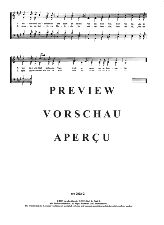 Product gallery: Page 3 of 3 Der Pfeifer von Dundee , , (Mixed choir)