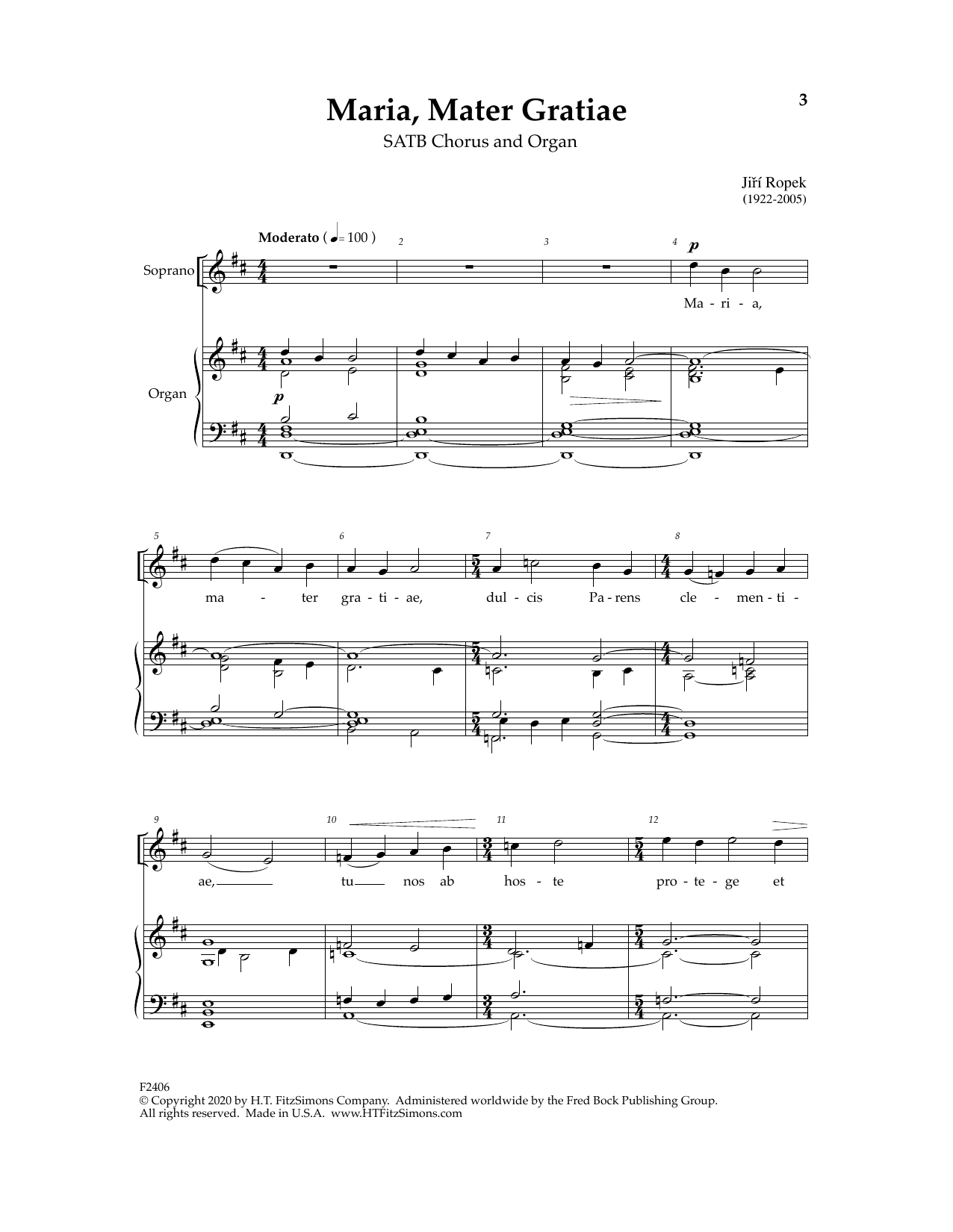 Produktbild zu: Maria, Mater Gratiae