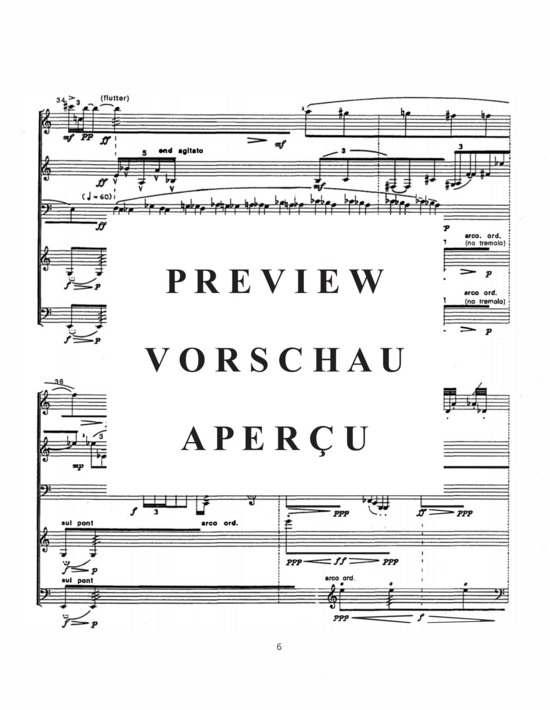 Product gallery: Page 8 of 21 Traces , , (flute, clarinet, bass clarinet, violin and cello)