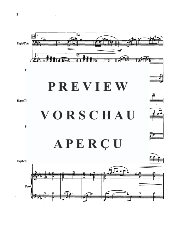 Produktgalerie: Seite 4 von 10 Autumn Air, , Euphonium und Klavier