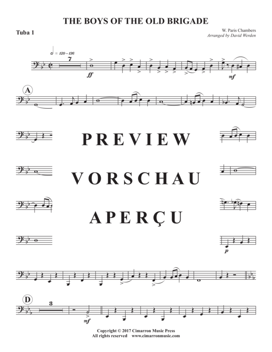 Product gallery: Page 16 of 19 The Boys of the Old Brigade , , (Tuba Quartett EETT)