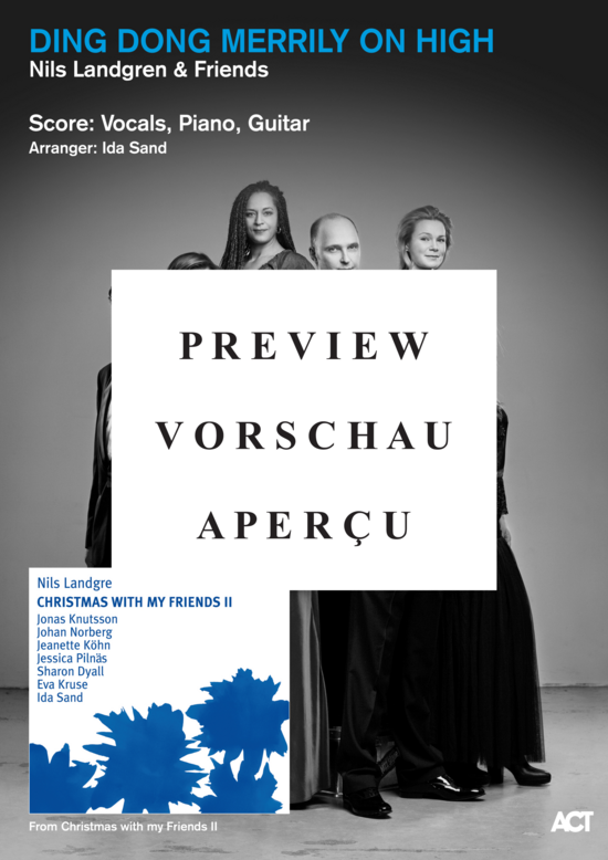 gallery: Ding Dong Merrily On High , Nils Landgren & Friends, (voice + piano)