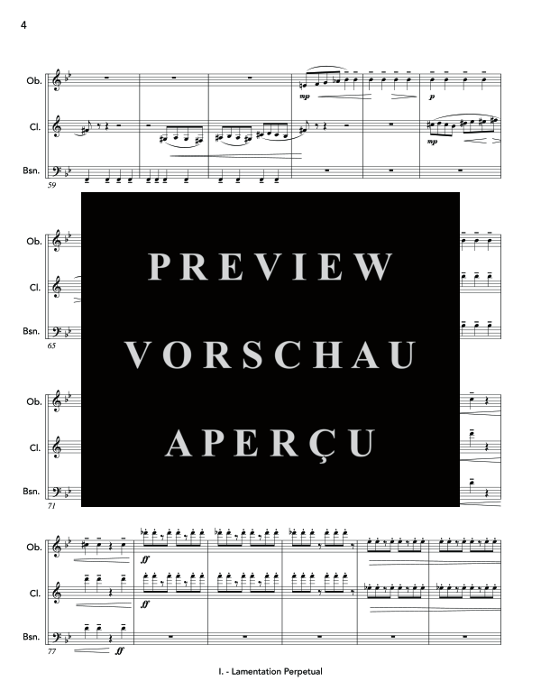 Product gallery: Page 8 of 11 Suite for Reeds, , (woodwind trio oboe, clarinet and bassoon)
