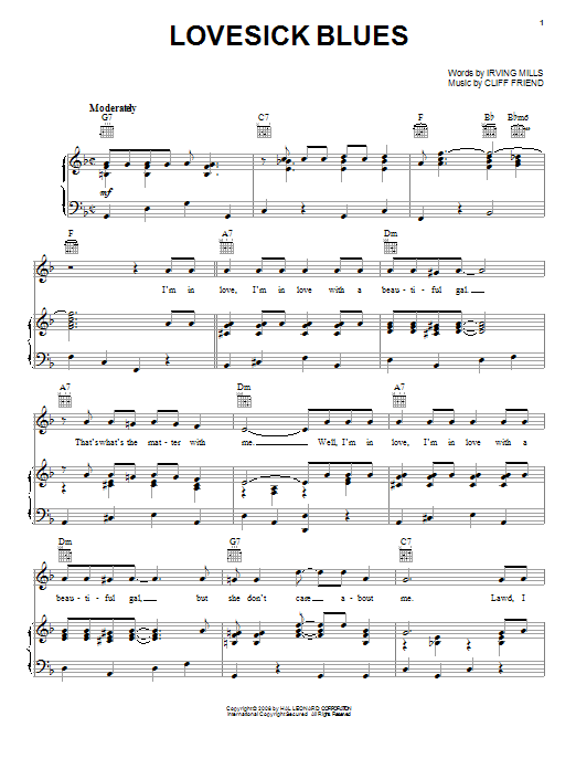Produktbild zu: Lovesick Blues