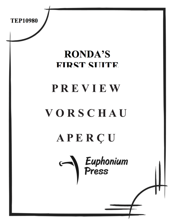 Produktgalerie: Seite 2 von 20 Ronda´s First Suite , , (Duett für Horn + Tuba)