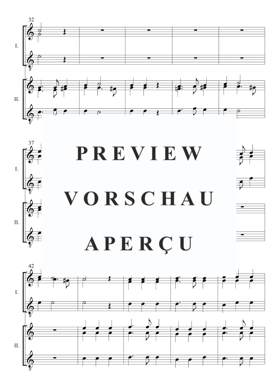Product gallery: Page 8 of 9 Und meine Zuversicht, , Trombone Choir - Double Choir