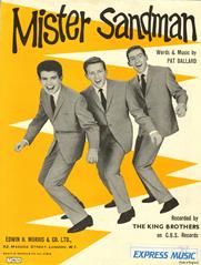 cover: Mister Sandman, The King Brothers