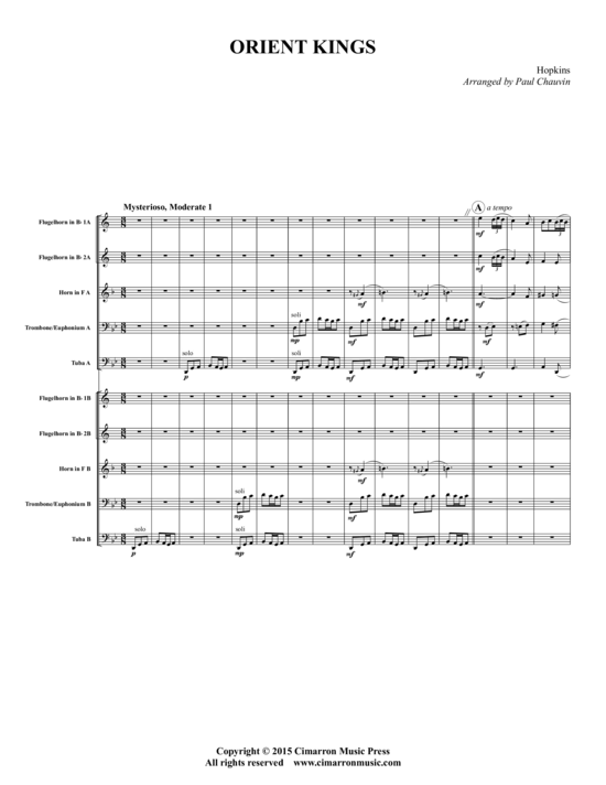 Produktbild zu: Orient Kings Hopkins