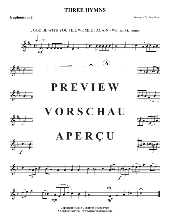 Product gallery: Page 11 of 16 Three Hymns , , (2x Baritone, 2x Tuba)