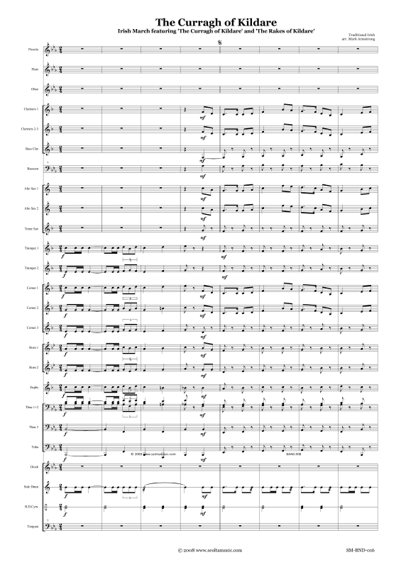 Produktbild zu: The Curragh of Kildare (Irish March)Traditional