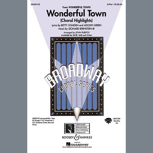 cover: Wonderful Town (Choral Highlights) (arr. John Purifoy), Leonard Bernstein