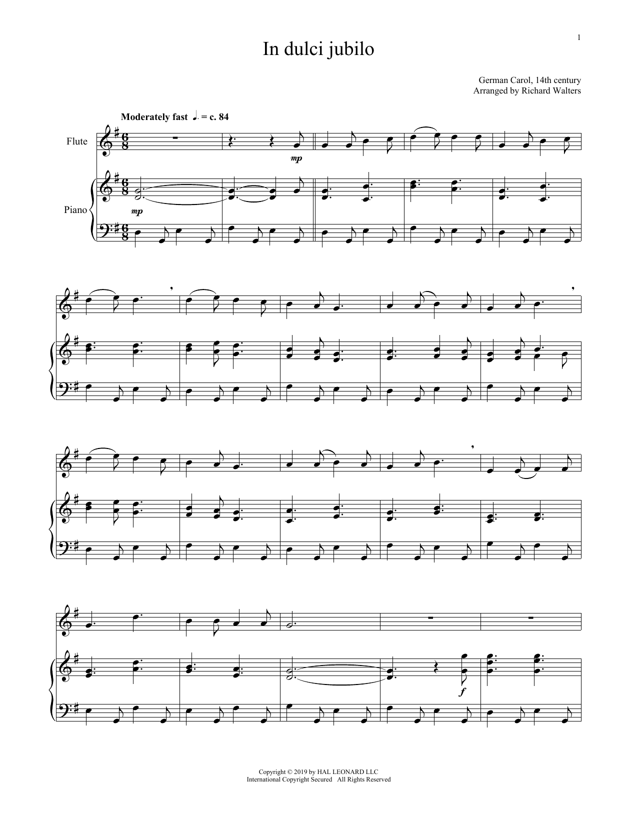 Produktbild zu: In Dulci Jubilo