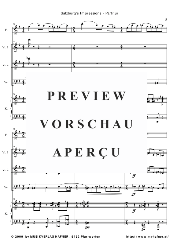 Product gallery: Page 7 of 11 Salzburg´s Impressions, , (Mixed ensemble)