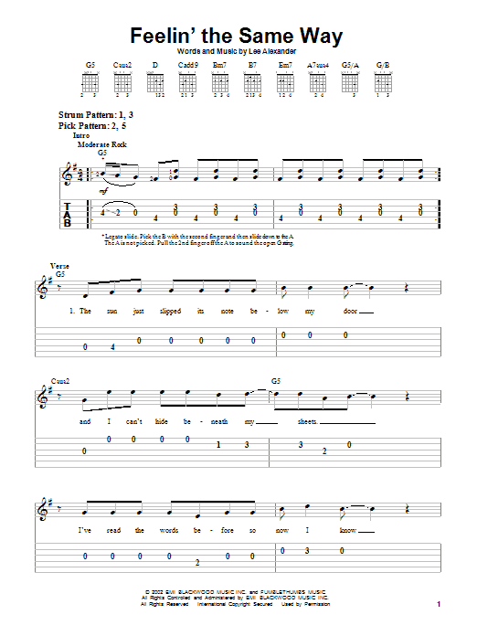 Product gallery: Page 1 of 1 Feelin' The Same Way, Norah Jones