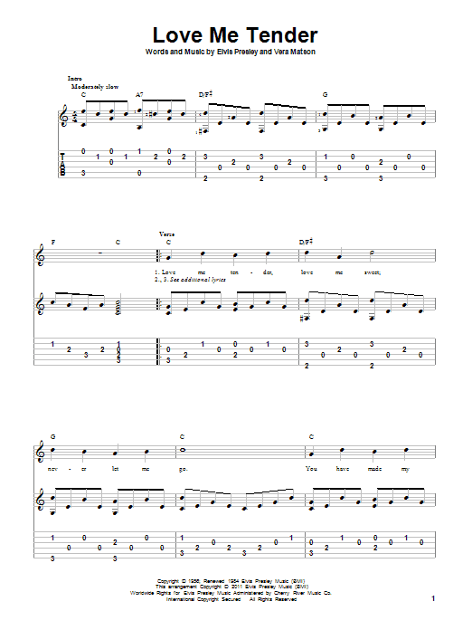 Produktgalerie: Seite 1 von 1 Love Me Tender, Elvis Presley, Gitarre