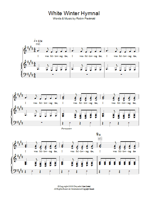 Produktbild zu: White Winter Hymnal