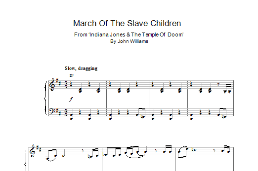 Product gallery: Page 1 of 1 March Of The Slave Children, John Williams