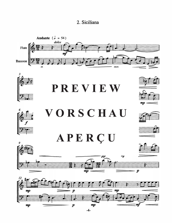 Product gallery: Page 6 of 13 Pas de deux , , (flute and bassoon)
