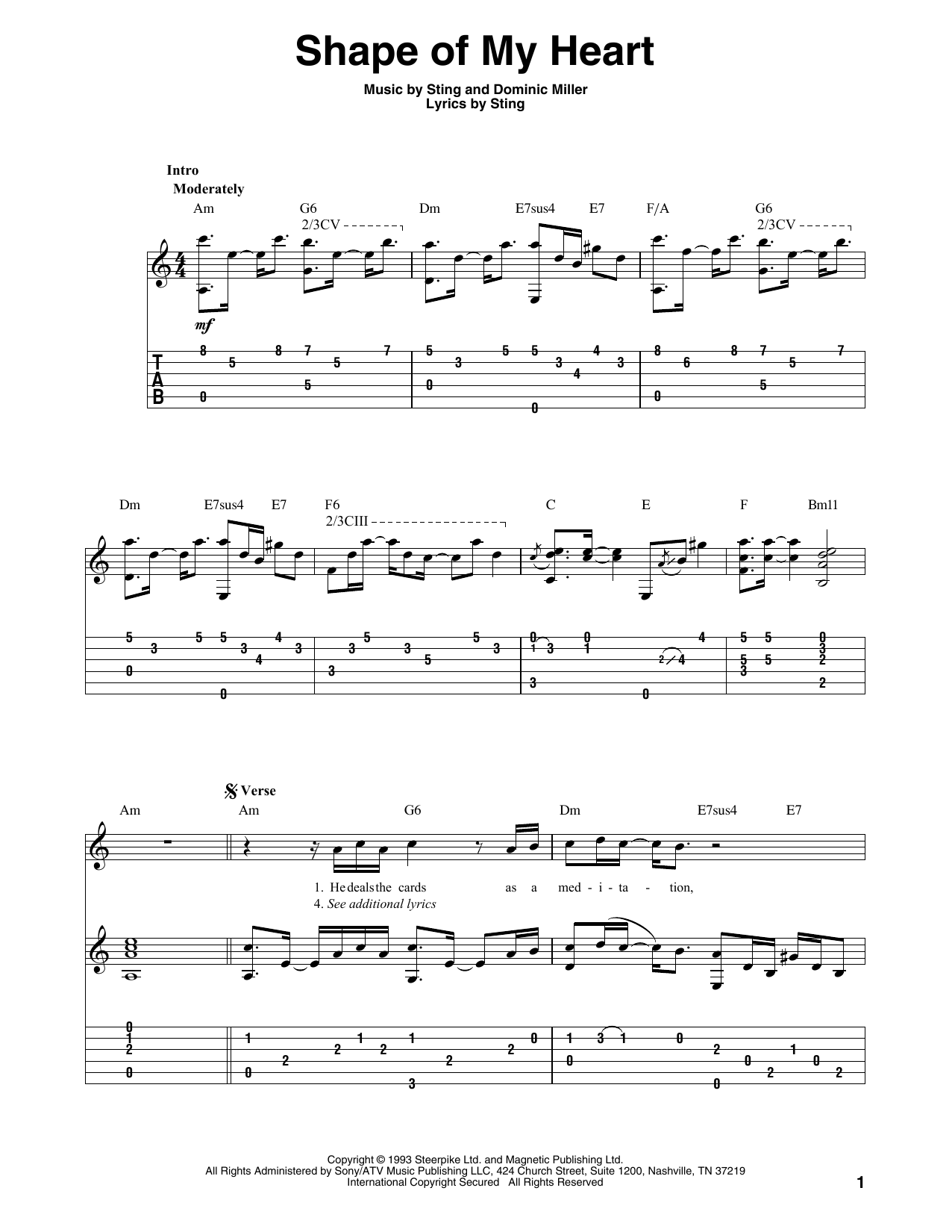 Produktbild zu: Shape Of My Heart