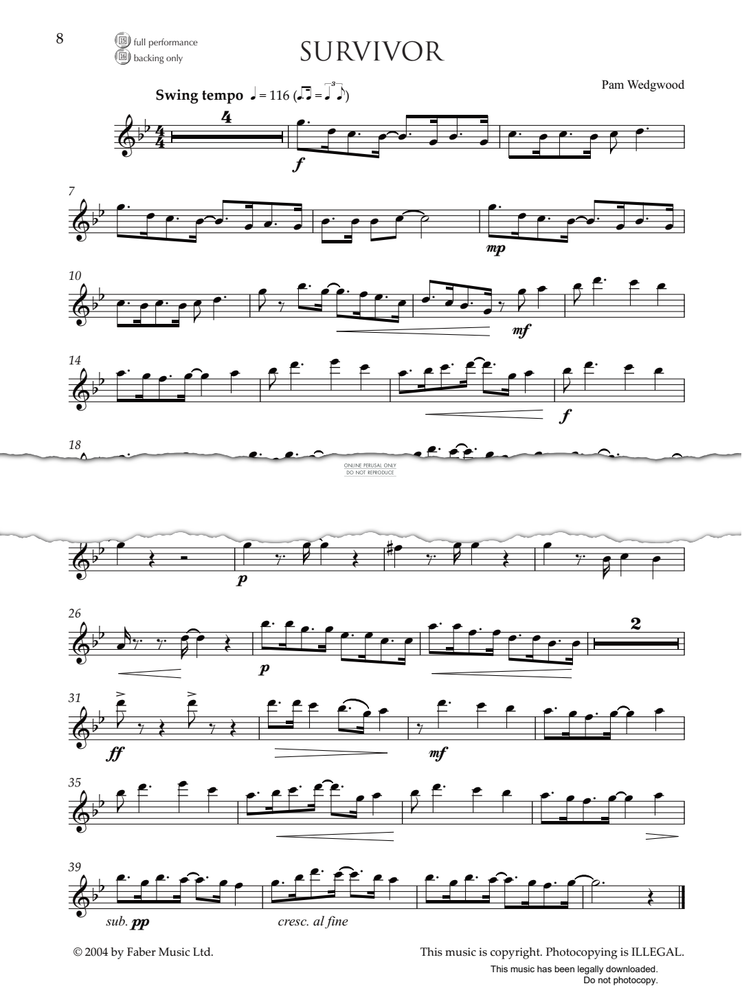 gallery: Survivor, Pam Wedgwood