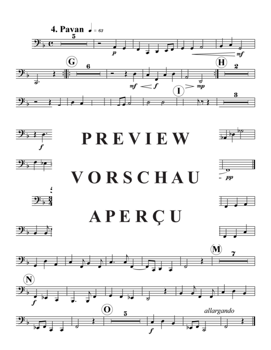 Produktgalerie: Seite 19 von 19 Fünf Renaissance Tänze , , (Blechbläserquintett)