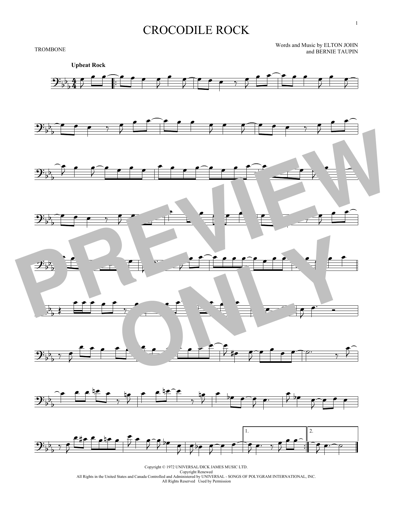 Product gallery: Page 1 of 1 Crocodile Rock, Elton John