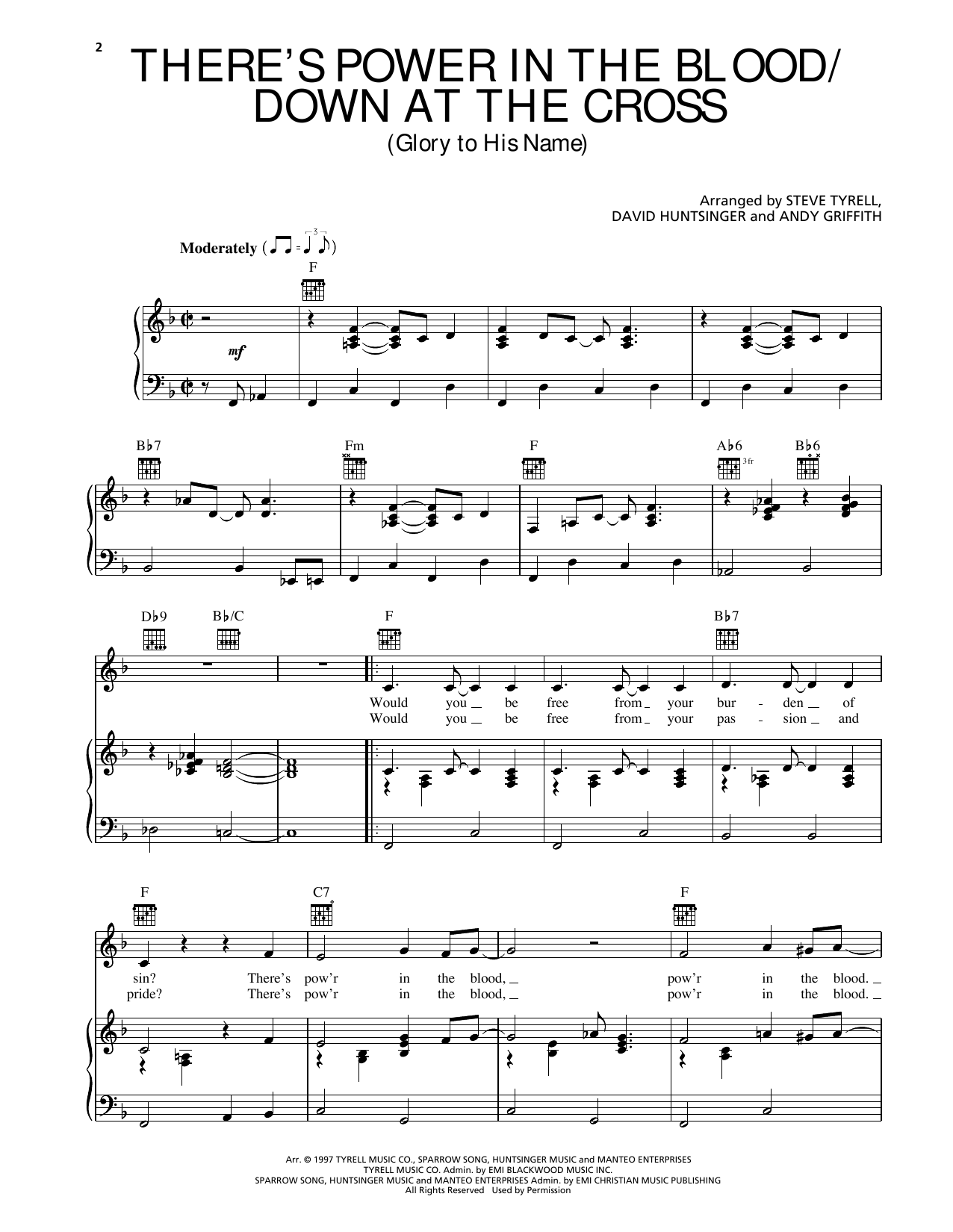 Produktbild zu: There's Power In The Blood/Down At The Cross (Glory To His Name)