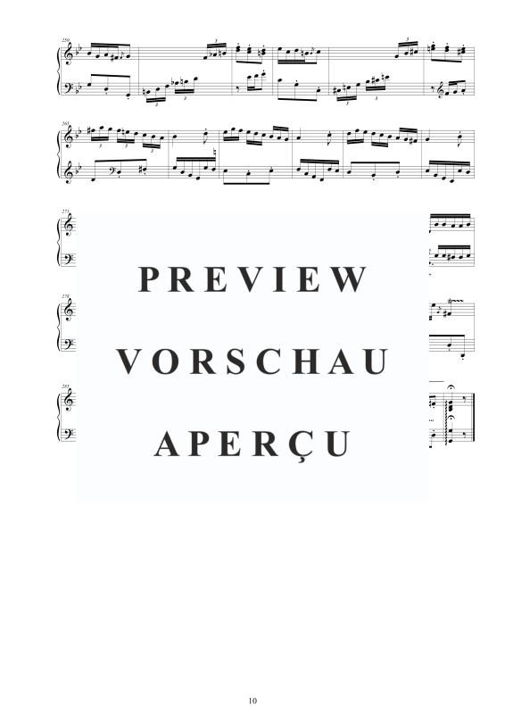 Produktgalerie: Seite 11 von 11 Cembalo Sonate Nr. 4 in G-Moll Op.1, , Cembalo/Klavier Solo