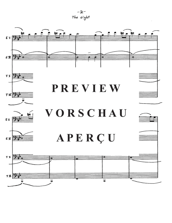 Product gallery: Page 4 of 21 The Night , , (Tuba Quartet EETTt)