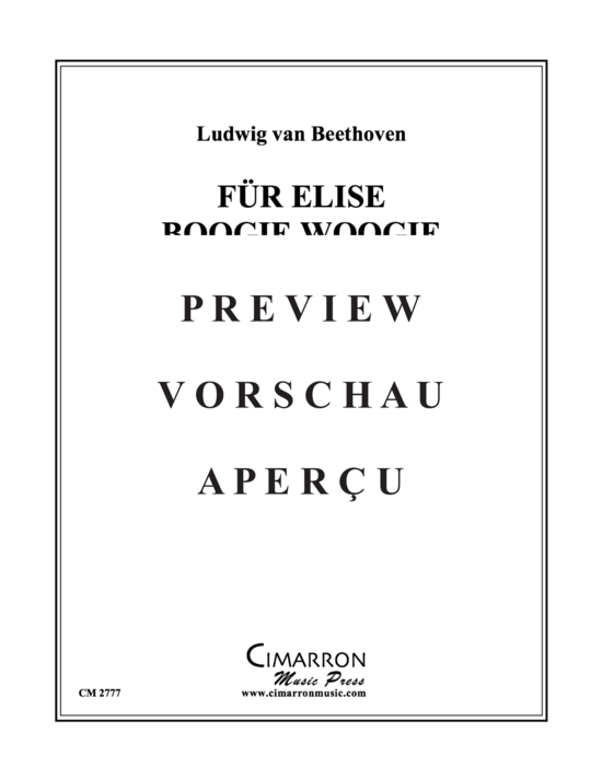 gallery: Für Elise Boogie Woogie , , (Klarinetten-Quintett)