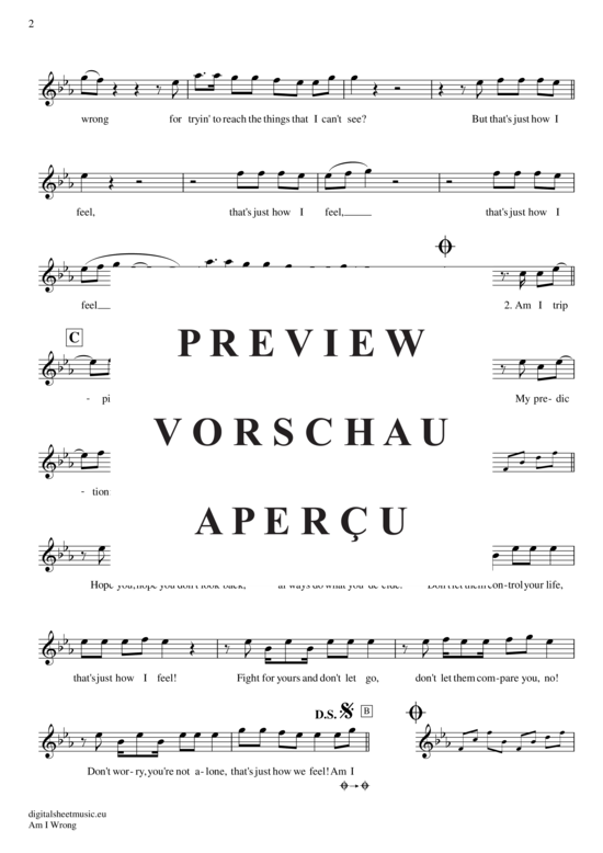 Produktgalerie: Seite 3 von 4 Am I wrong , Nico and Winz, (Oboe)