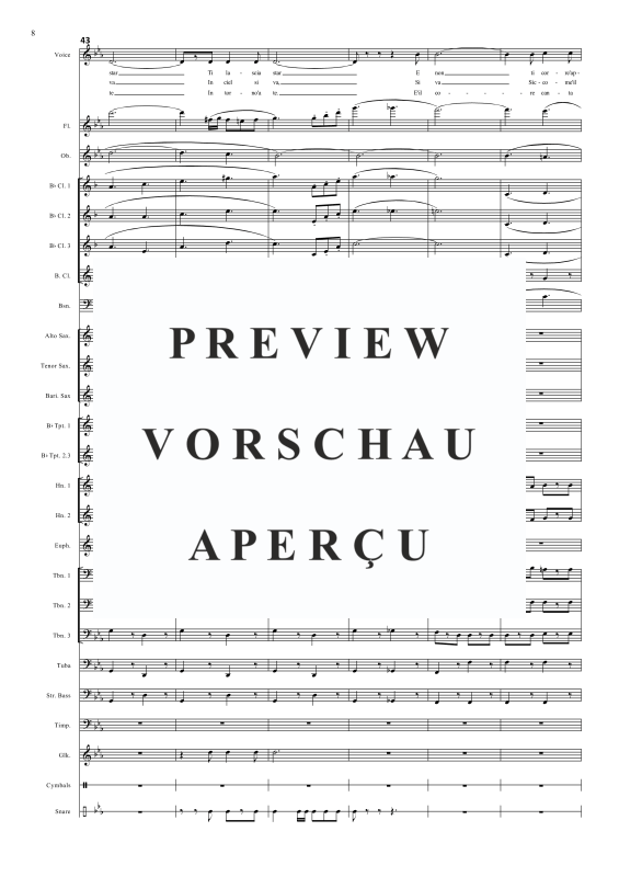 Product gallery: Page 11 of 11 Funiculì, Funiculà, , Solo Voice and Brass Band