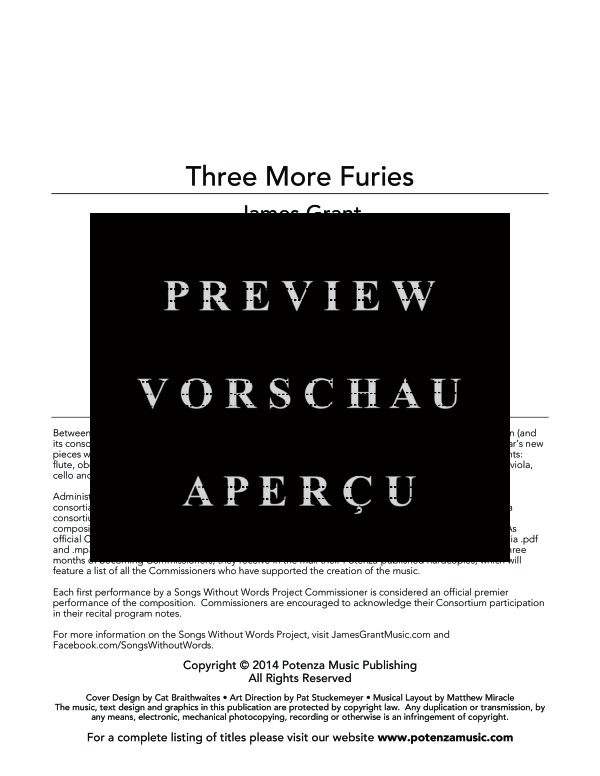 gallery: Three More Furies, , (Tuba Solo)