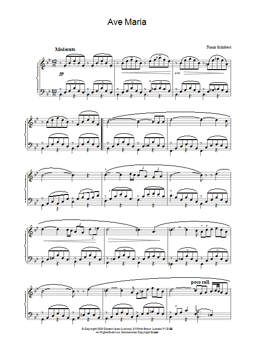 Product gallery: Page 1 of 1 Ave Maria, Franz Schubert