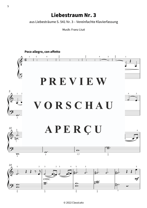 Produktgalerie: Seite 7 von 11 Romantische Träumereien - Zarte, leicht spielbare Klavierstücke von Liebe und Sehnsucht, , Klavier Solo