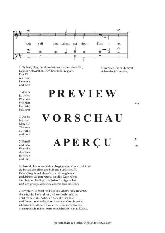 Produktgalerie: Seite 3 von 3 O Höchster, deine Treu und Gnade , , (Gemischter Chor)