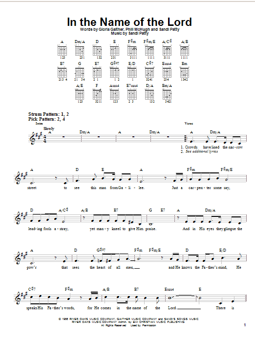 Produktbild zu: In The Name Of The Lord