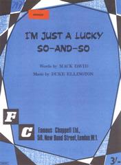 cover: I'm Just A Lucky So-And-So, Ella Fitzgerald